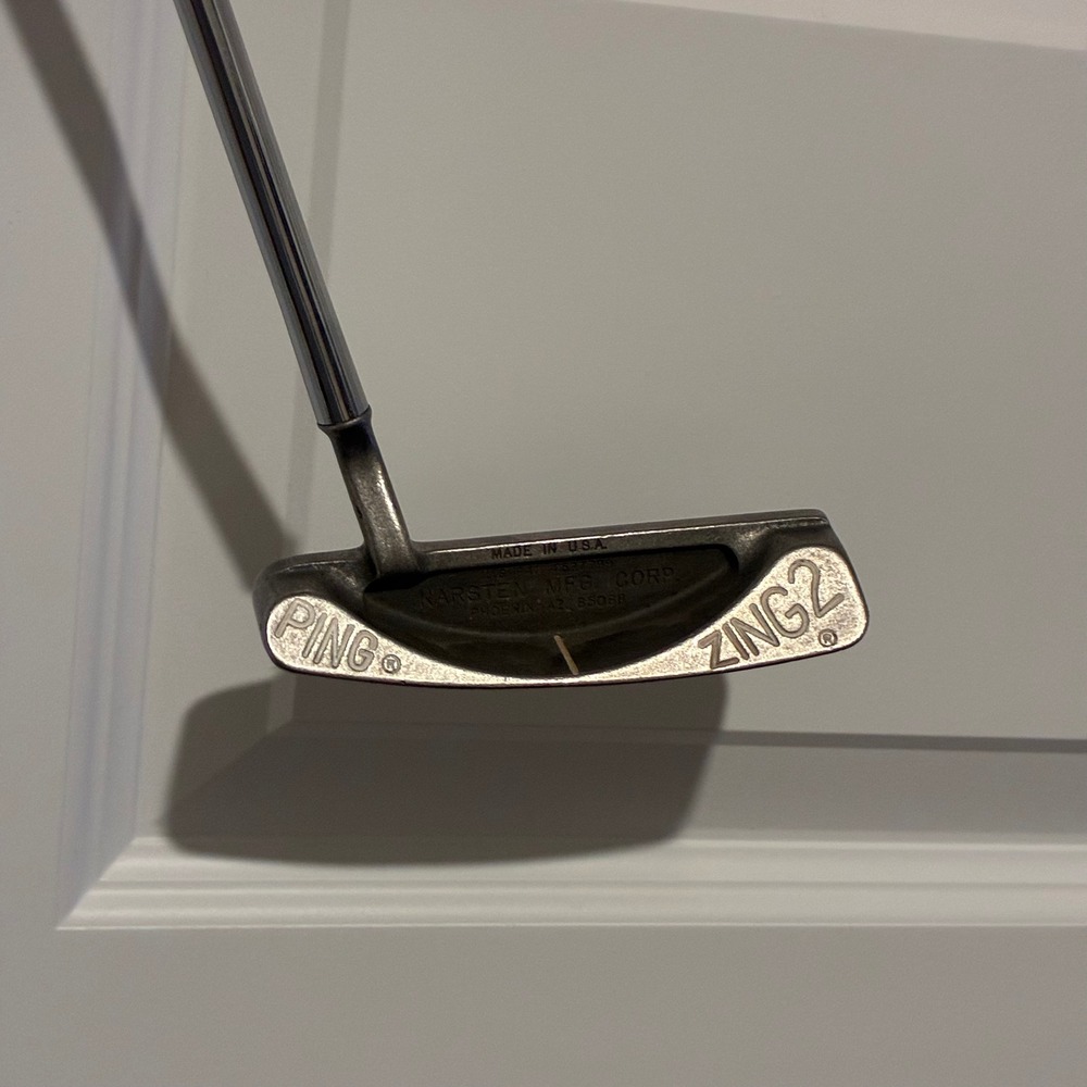 Ping Zing 2 Putter Unisex 35in Silver Karsten Mfg Heel-Toe Balance Golf Club